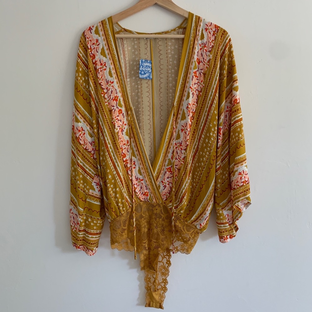 NWT Free People Bodysuit